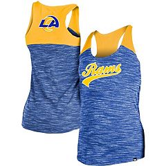 Los Angeles Rams FOCO Reversible Mesh Tank Top - Royal/Gold