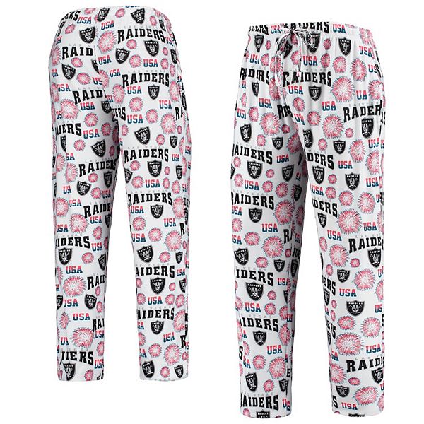 Las Vegas Raiders Pajama Pants, Raiders Sleepwear, Sleep Sets