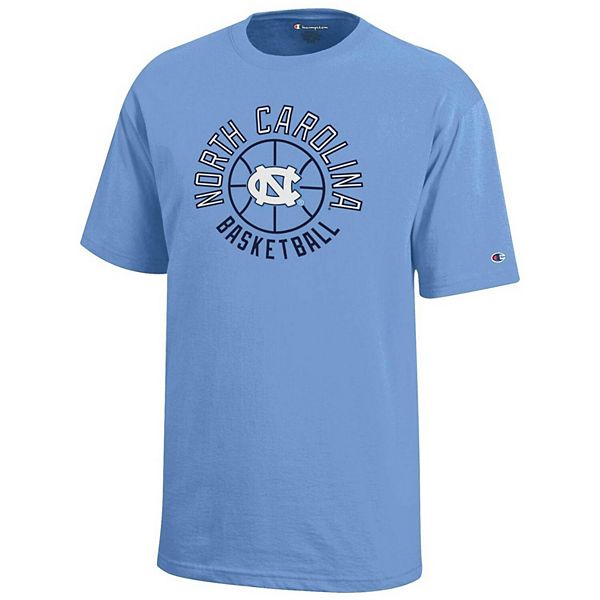 Youth Champion® Carolina Blue North Carolina Tar Heels Basketball T-Shirt