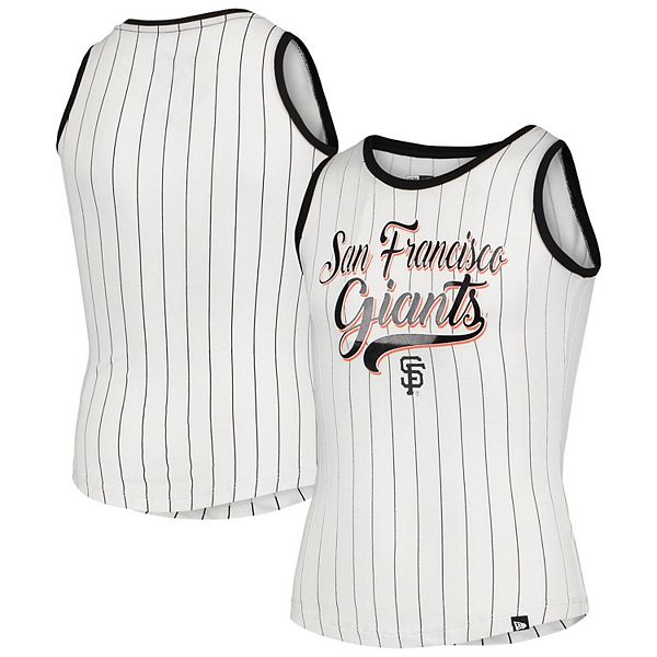 San Francisco Giants New Era Girls Youth Pinstripe Tank Top