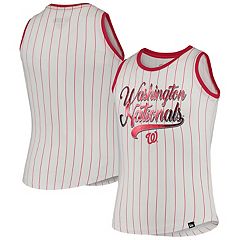 Washington Nationals Youth Officials Practice T-Shirt - Red/Gray
