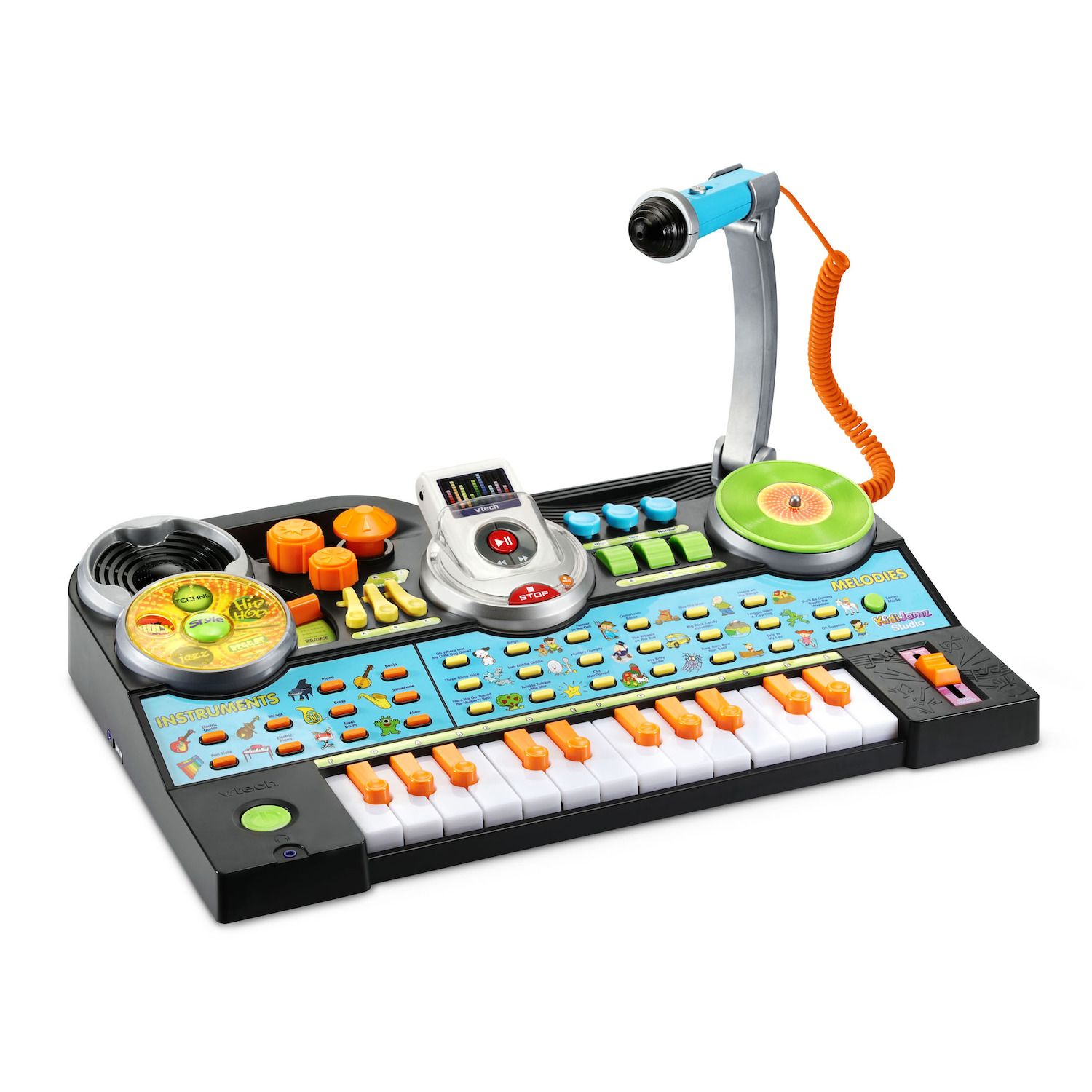 vtech piano and microphone