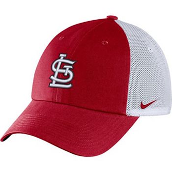 Men's St. Louis Cardinals Nike Light Blue Cooperstown Collection Chenille  Heritage 86 Adjustable Hat
