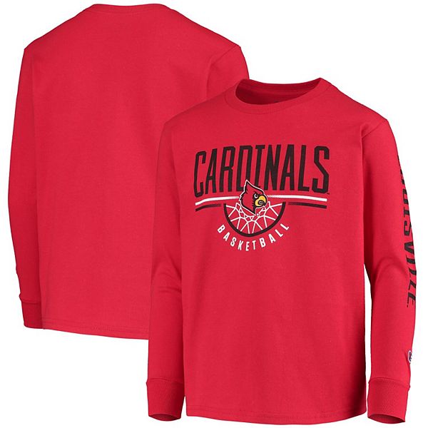 louisville cardinals men's apparel hoodies cream new logo