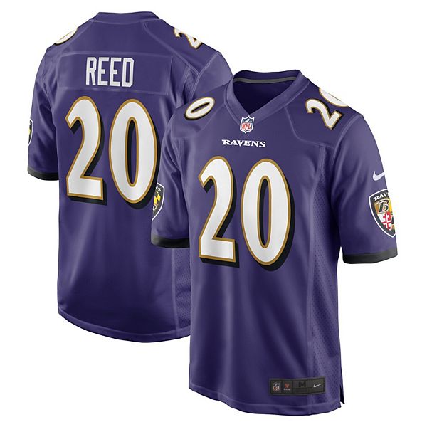 ED REED 2007 BOWMAN STERLING PRO BOWL JERSEY BSVR-ER RAVENS HOF