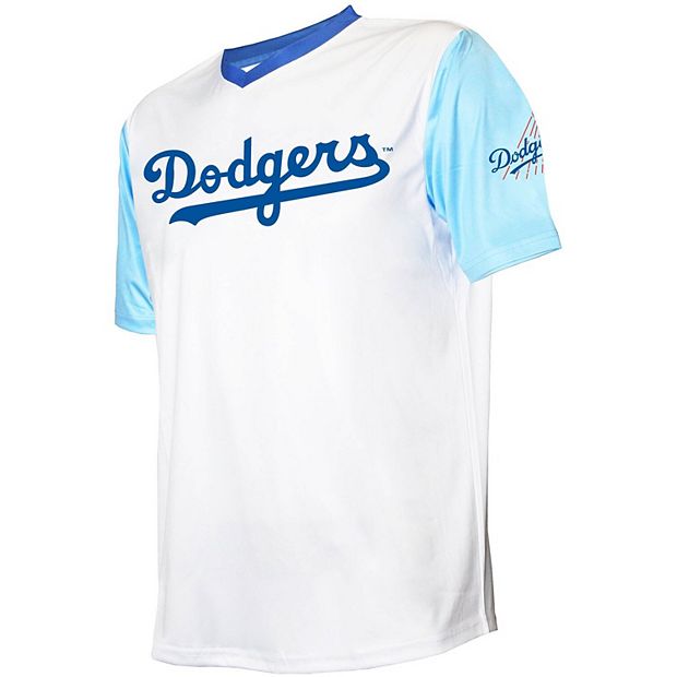 Men's Stitches White Los Angeles Dodgers Cooperstown Collection