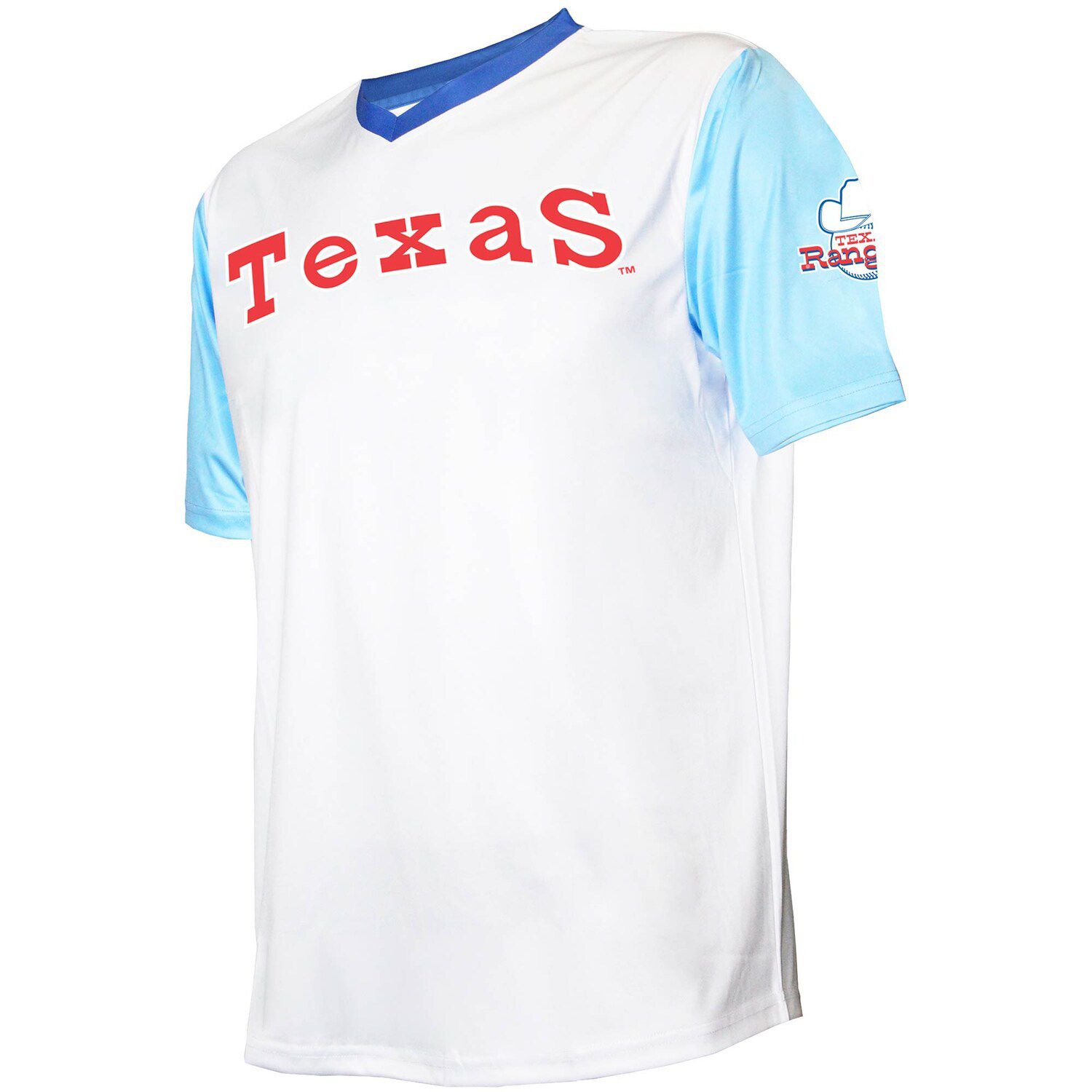 white texas rangers jersey