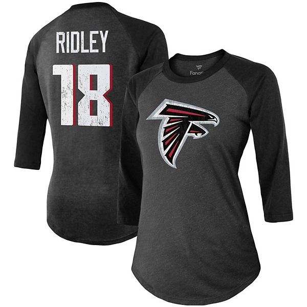 Atlanta Falcons Home Name & Number Crew Sweatshirt - Calvin