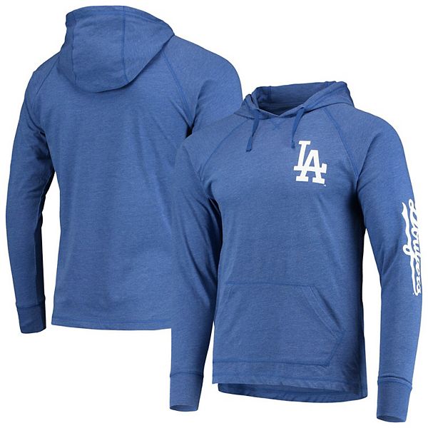 Men's Los Angeles Dodgers Stitches Royal Logo Sweatshirt