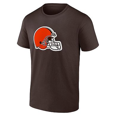 Men's Fanatics Branded Nick Chubb Brown Cleveland Browns Player Icon Name & Number T-Shirt