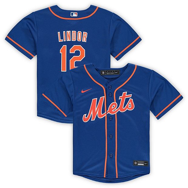 Francisco Lindor New York Mets Nike Toddler Replica Player Jersey - White