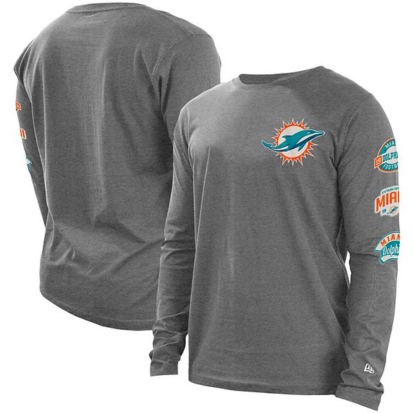 Nike Men's Miami Dolphins Champ Drive 2.0 Long Sleeve T-Shirt - Macy's