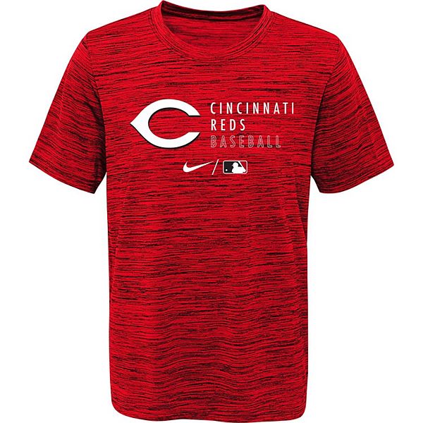 Cincinnati Reds Nike MLB Practice T-Shirt - Red