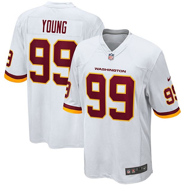 Nike Women's Chase Young White Washington Football Team Game Player Jersey - White