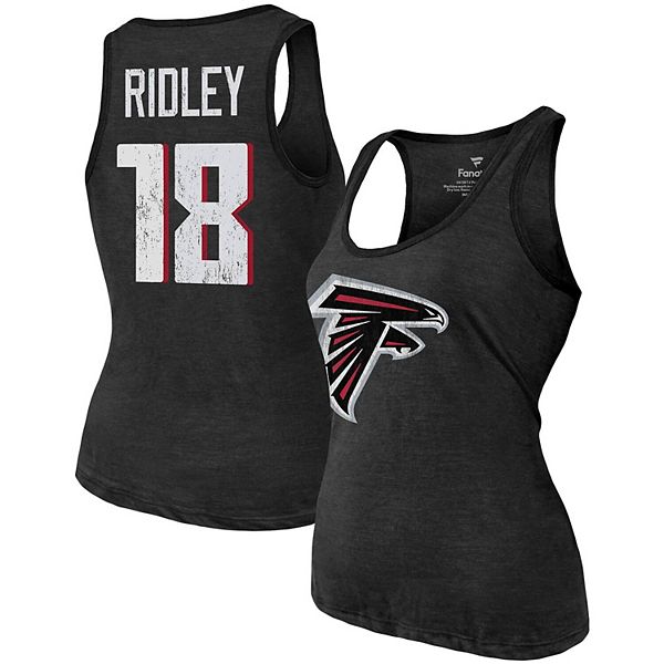 Atlanta Falcons Women's Tank Sleeveless T-Shirt Women's O-neck  Vest White Tops