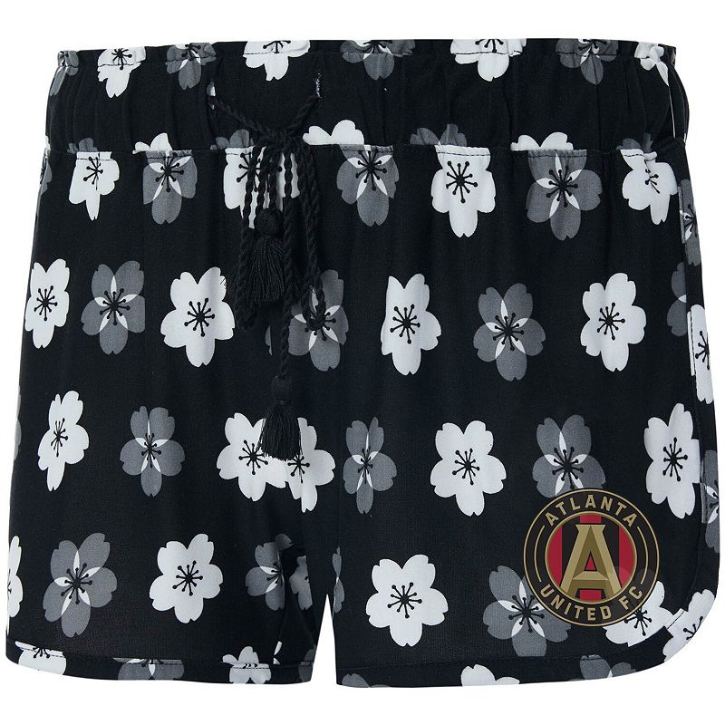 Womens Concepts Sport Black/White Atlanta United FC Homefront Shorts, Size
