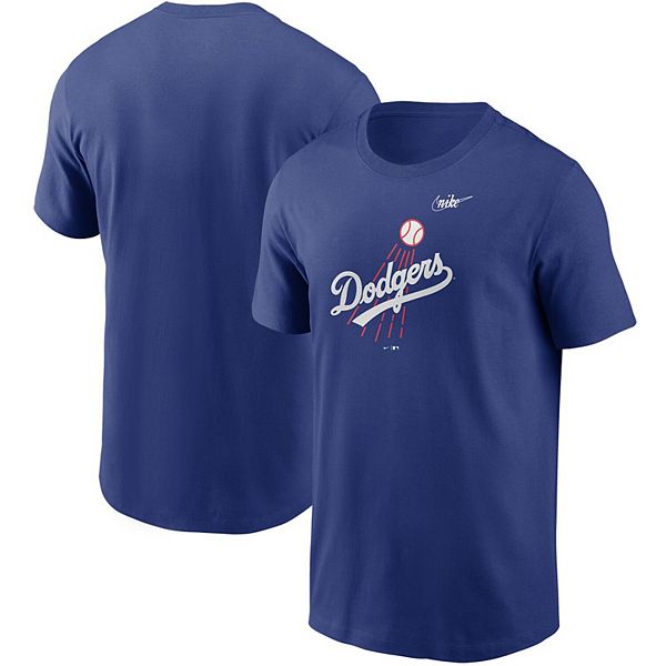 Men's Nike Royal Los Angeles Dodgers Cooperstown Collection Logo T