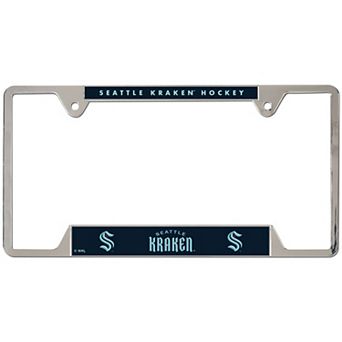 WinCraft Seattle Kraken Metal License Plate Frame