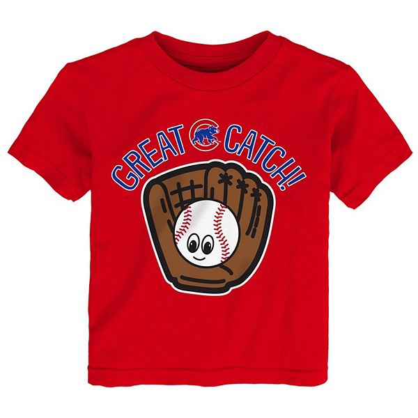 Infant Red Chicago Cubs Great Catch T-Shirt