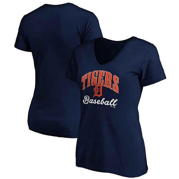 Chicago Cubs Fanatics Branded Women's Victory Script V-Neck