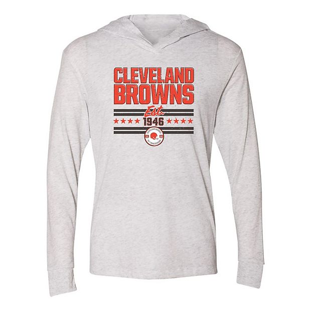 Cleveland Browns Hoodie Sports Sweatshirt for Fans Zip Up Casual Hooded  Jacket