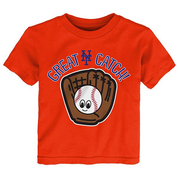 Infant Orange New York Mets Great Catch T-Shirt