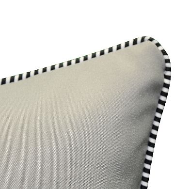 Edie@Home Indoor Outdoor Modern Dimensional Topiary 2-pack Throw Pillow Set