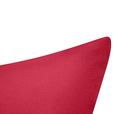 Edie@Home Indoor Outdoor Bold Colorblock Reversible Throw Pillow