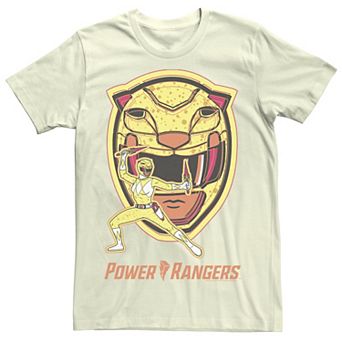 Men's Power Rangers Yellow Ranger Hero Shot Tee