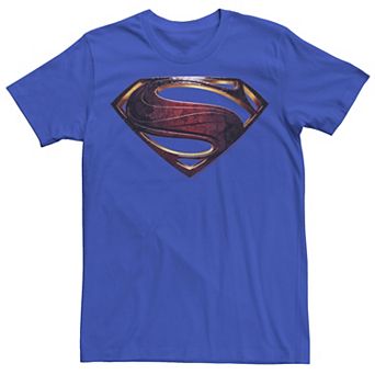 Men's DC Comics Red Hue Superman Logo Tee