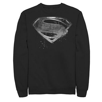 Men's DC Comics Superman Monochrome Logo Sweatshirt