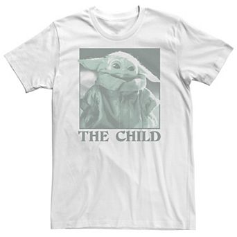 Big & Tall Star Wars The Child Monochrome Tee