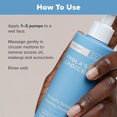 RESIST Perfectly Balanced Foaming Cleanser with Hyaluronic Acid