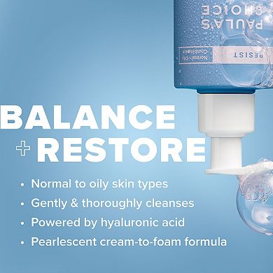 RESIST Perfectly Balanced Foaming Cleanser with Hyaluronic Acid