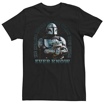 Big & Tall Star Wars: The Mandalorian Meaningful Poster Tee