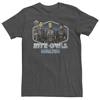 Big & Tall Star Wars: Mandalorian Nite Owls Tee