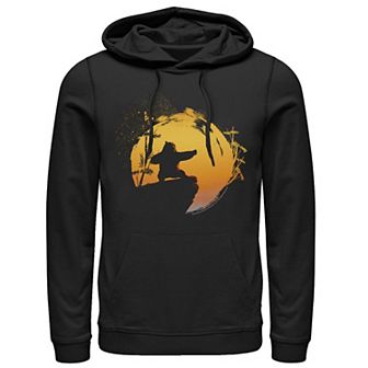 Men's Kung Fu Panda Po Tai Chi Sunset Silhouette Hoodie