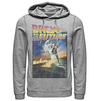 Men's Back To The Future Classic Poster Hoodie