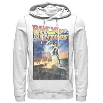 Men's Back To The Future Classic Poster Hoodie
