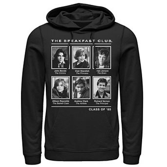 Men's Breakfast Club Year Book Club Photos Hoodie