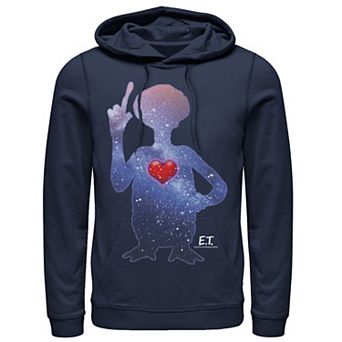 Men's E.T. Terrestrial Universe Silhouette Heart Hoodie