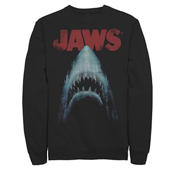 Men's Jaws Classic Movie Poster Close-Up Sweatshirt
