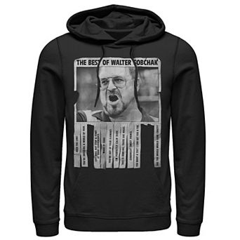 Men's Big Lebowski Walter Best Of Quotes Flyer Hoodie