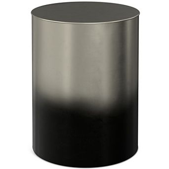Simpli Home Curtis Metal Cylinder Accent Table