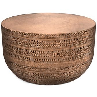 Simpli Home Johnsen Metal Coffee Table