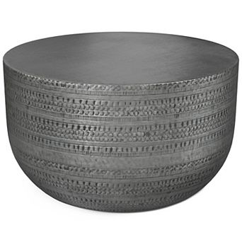 Simpli Home Johnsen Metal Coffee Table