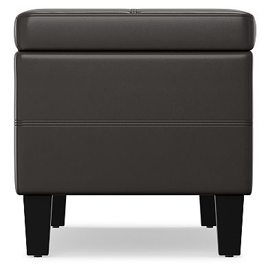 Simpli Home Afton Storage Ottoman Bench