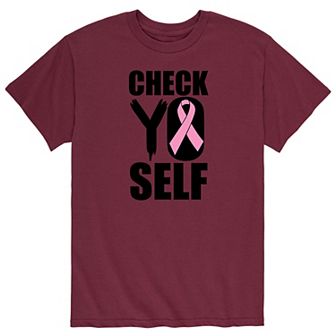 Men's Check Yo Self Tee