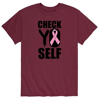 Men's Check Yo Self Tee