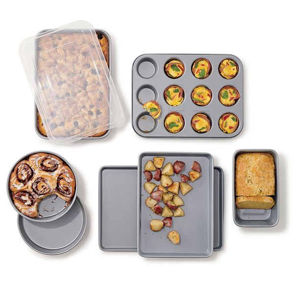 Food Network™ 3-pc. Essential Textured Bakeware Set  Bakeware set, Food  network recipes, Cookware and bakeware